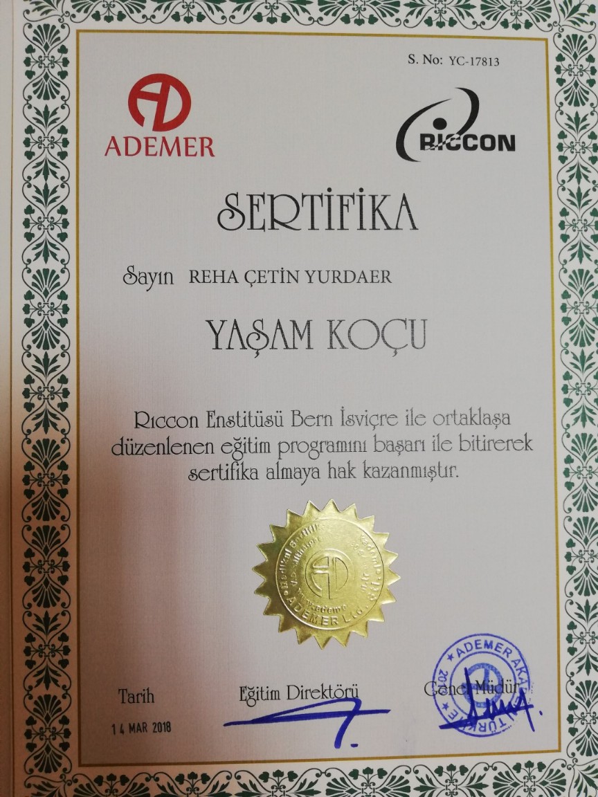 SERTİFİKALAR